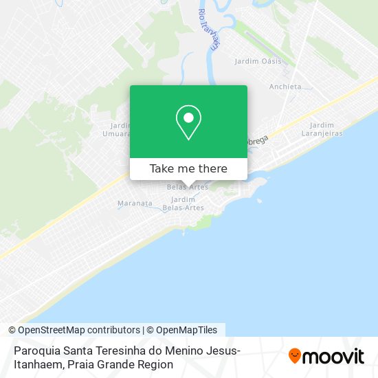 Paroquia Santa Teresinha do Menino Jesus-Itanhaem map