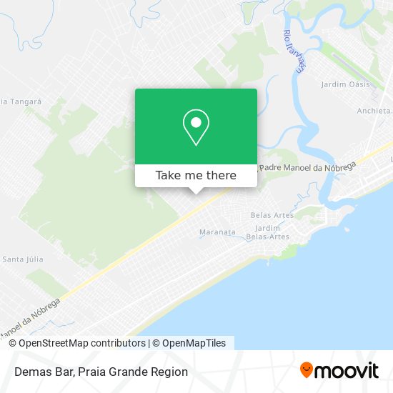 Demas Bar map