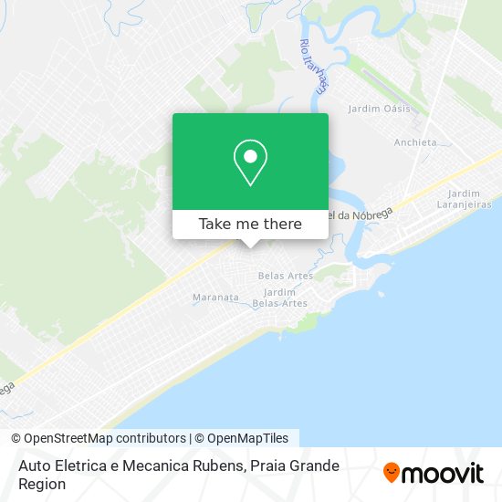 Auto Eletrica e Mecanica Rubens map