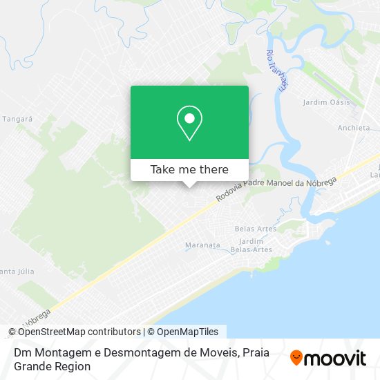 Dm Montagem e Desmontagem de Moveis map