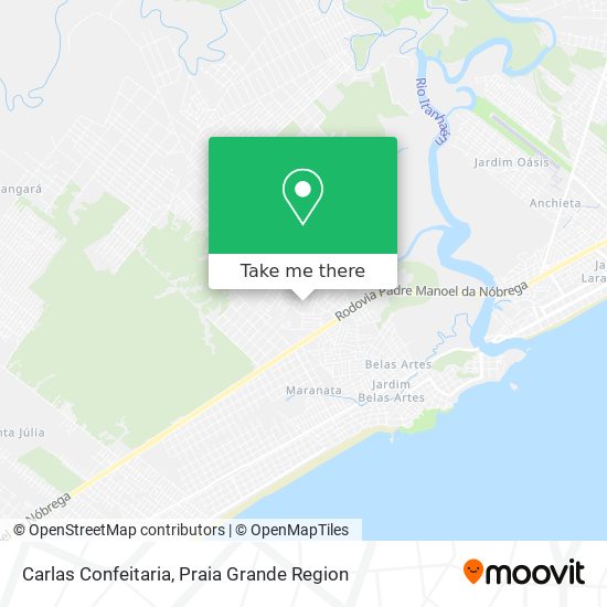 Carlas Confeitaria map