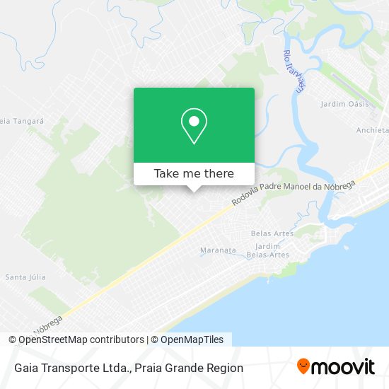 Gaia Transporte Ltda. map