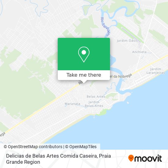 Delicias de Belas Artes Comida Caseira map