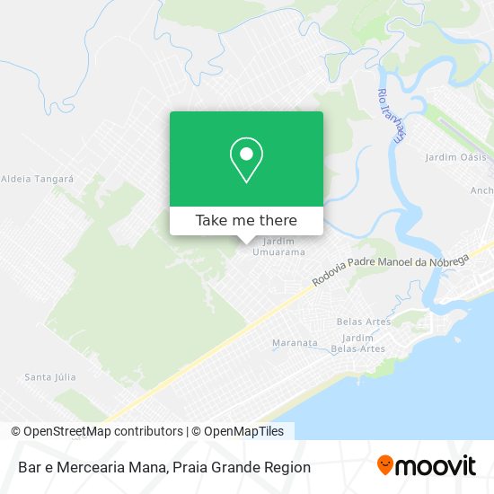 Bar e Mercearia Mana map