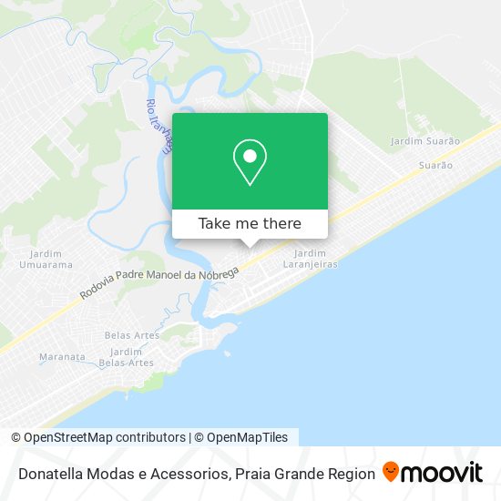 Donatella Modas e Acessorios map