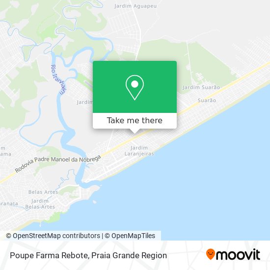Poupe Farma Rebote map