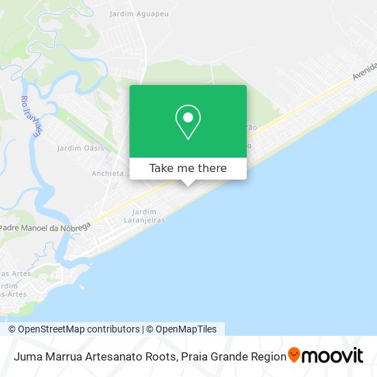 Juma Marrua Artesanato Roots map