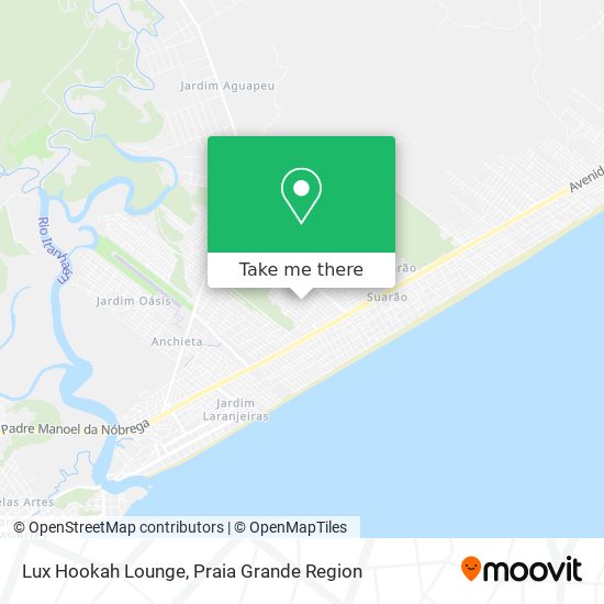 Lux Hookah Lounge map