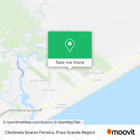 Cleidineia Soares Ferreira map