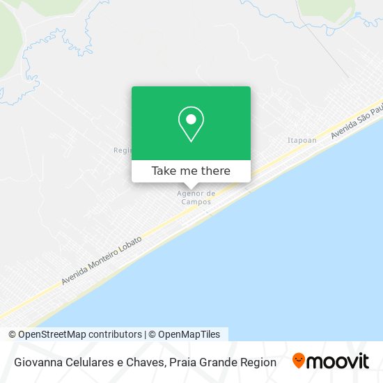 Giovanna Celulares e Chaves map