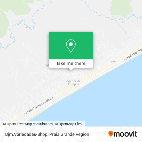 Bjm.Variedades-Shop map