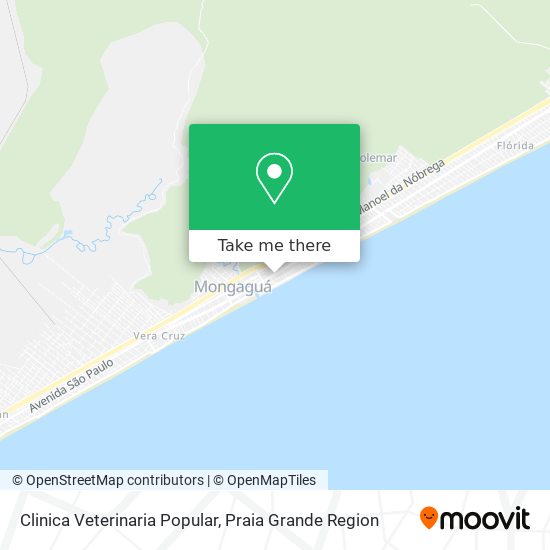 Clinica Veterinaria Popular map