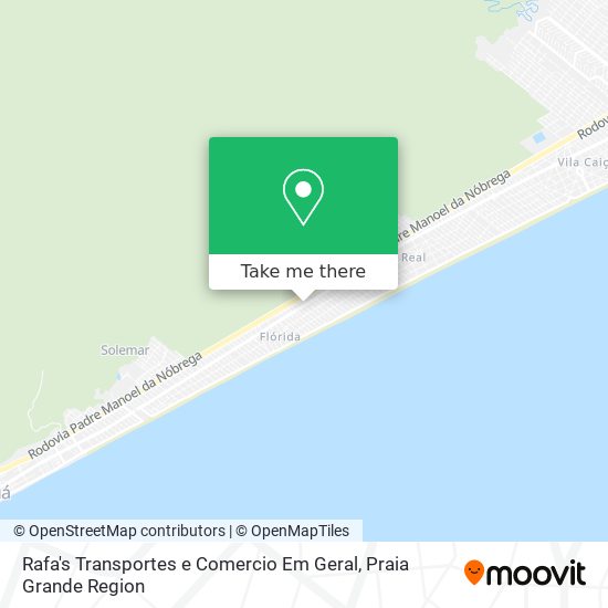 Mapa Rafa's Transportes e Comercio Em Geral