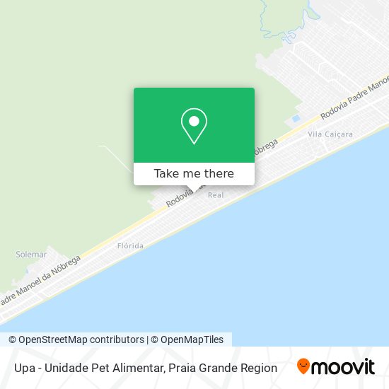 Mapa Upa - Unidade Pet Alimentar