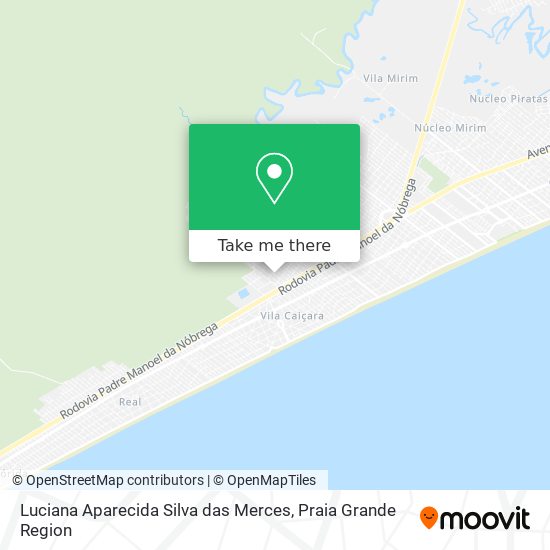 Mapa Luciana Aparecida Silva das Merces