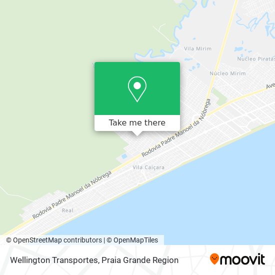 Mapa Wellington Transportes