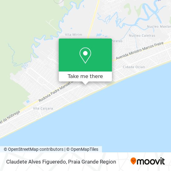 Mapa Claudete Alves Figueredo