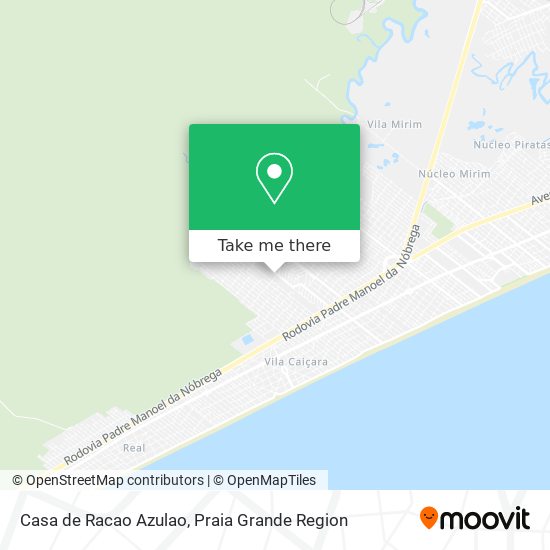 Casa de Racao Azulao map