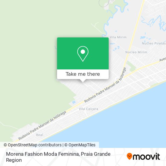 Mapa Morena Fashion Moda Feminina