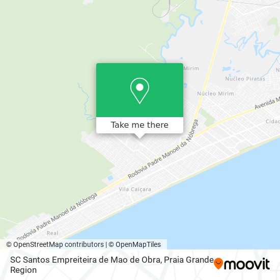 SC Santos Empreiteira de Mao de Obra map
