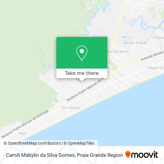 Camili Mabylin da Silva Gomes map