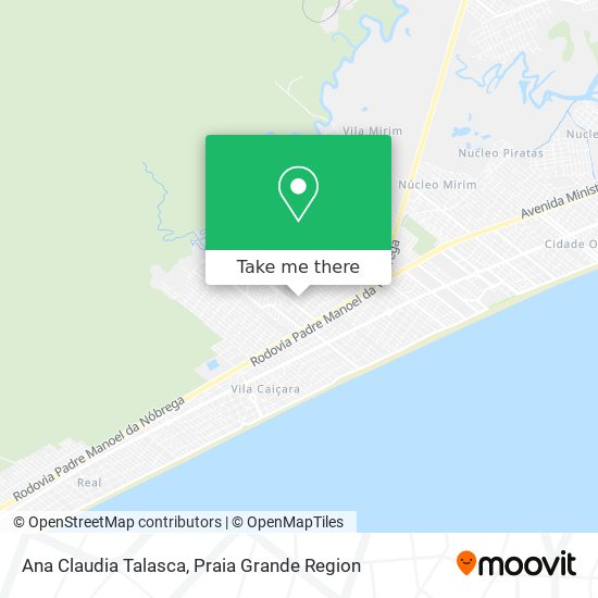 Ana Claudia Talasca map