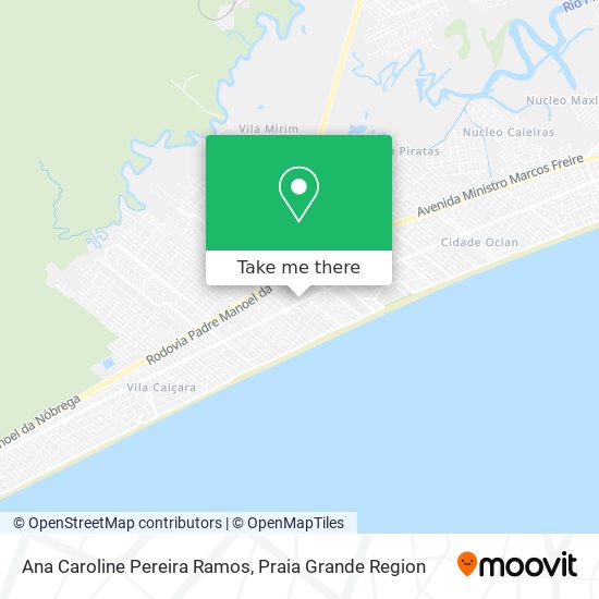 Ana Caroline Pereira Ramos map
