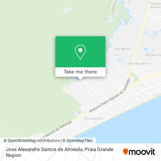 Mapa Jose Alexandre Santos de Almeida