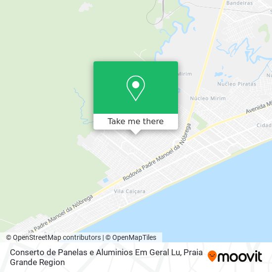 Conserto de Panelas e Aluminios Em Geral Lu map