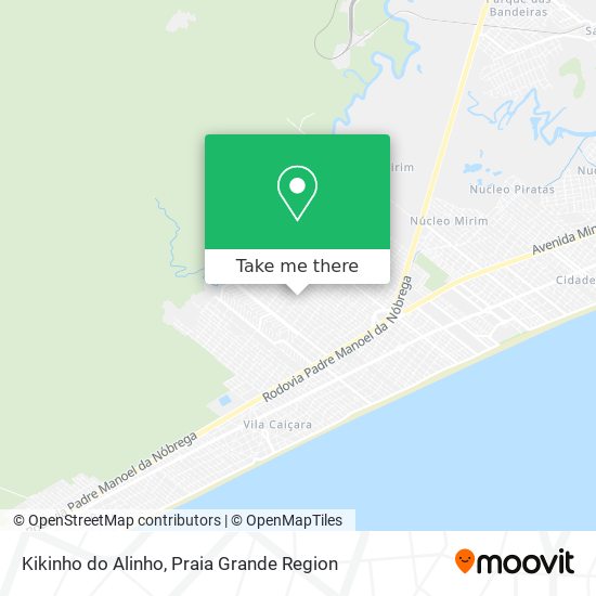 Kikinho do Alinho map