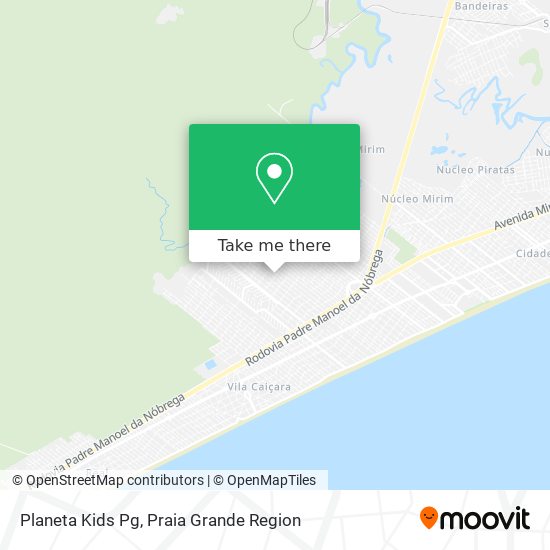 Planeta Kids Pg map