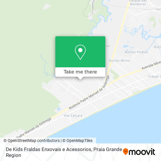 De Kids Fraldas Enxovais e Acessorios map