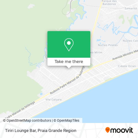 Tiriri Lounge Bar map