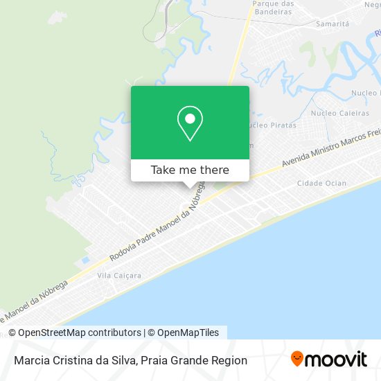 Marcia Cristina da Silva map