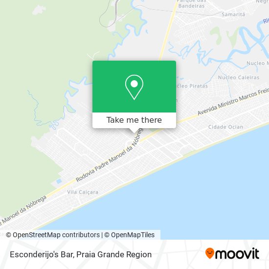 Esconderijo's Bar map