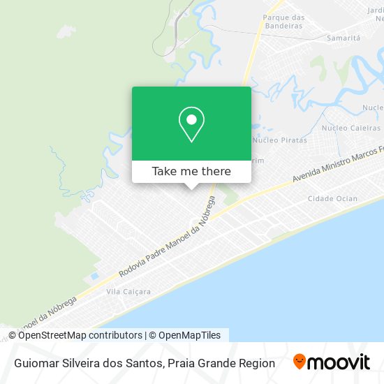 Mapa Guiomar Silveira dos Santos