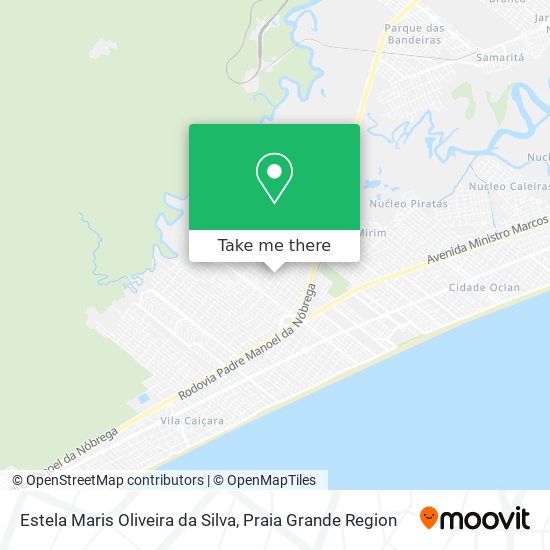 Estela Maris Oliveira da Silva map