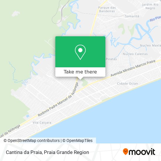 Cantina da Praia map