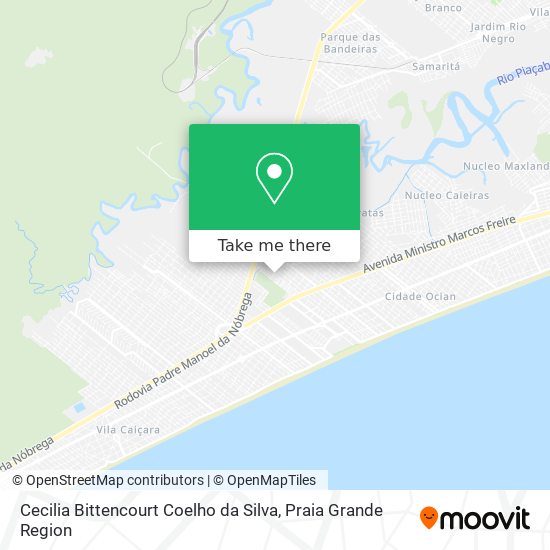 Cecilia Bittencourt Coelho da Silva map