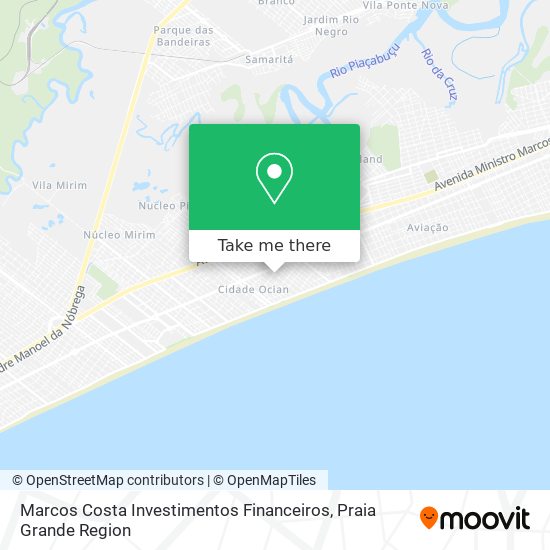 Marcos Costa Investimentos Financeiros map