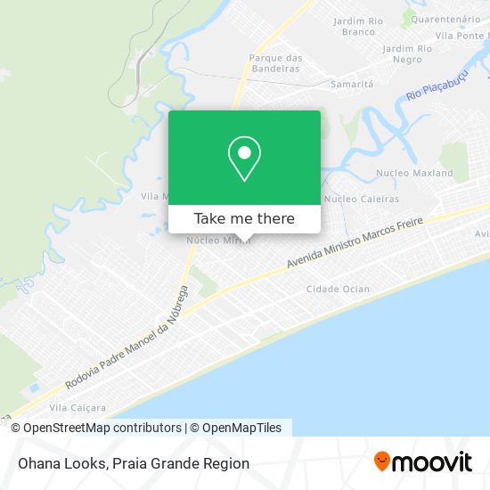 Ohana Looks map