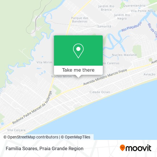 Familia Soares map