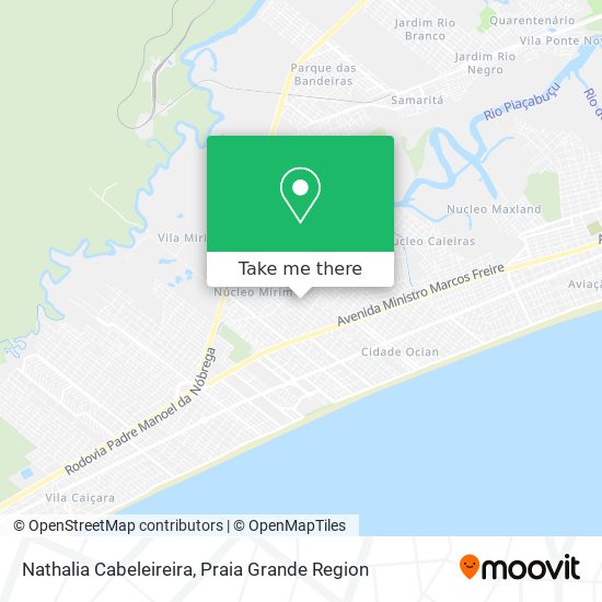 Nathalia Cabeleireira map