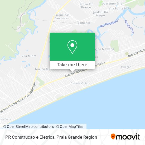 Mapa PR Construcao e Eletrica