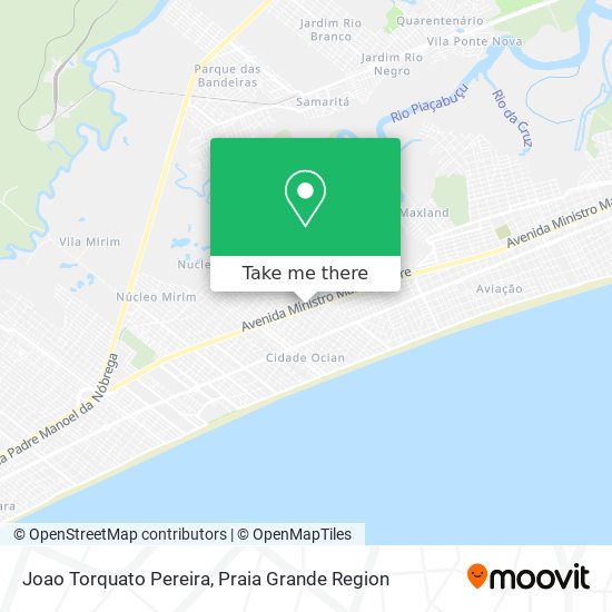 Joao Torquato Pereira map