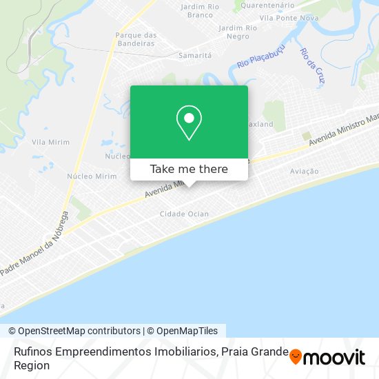 Rufinos Empreendimentos Imobiliarios map