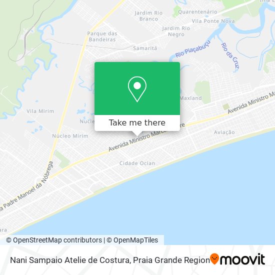 Nani Sampaio Atelie de Costura map