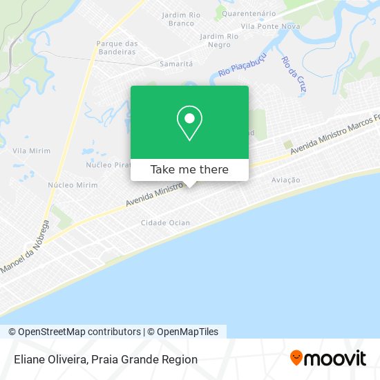 Mapa Eliane Oliveira