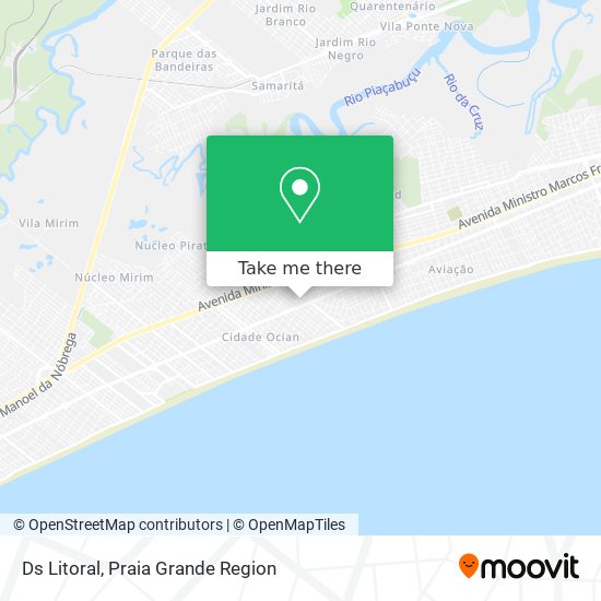 Ds Litoral map