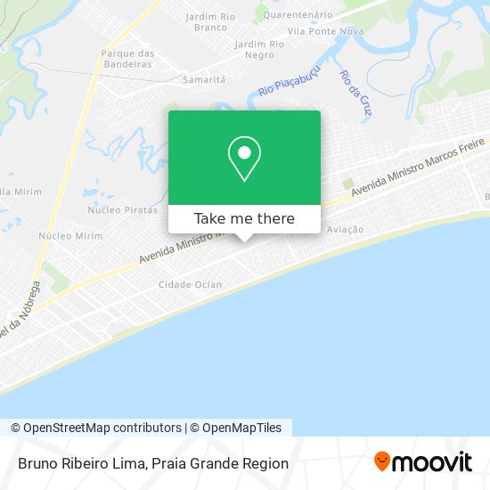 Mapa Bruno Ribeiro Lima